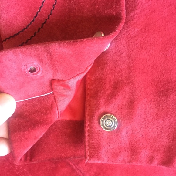 Western Style Suede Shacket - Picture 6 of 9